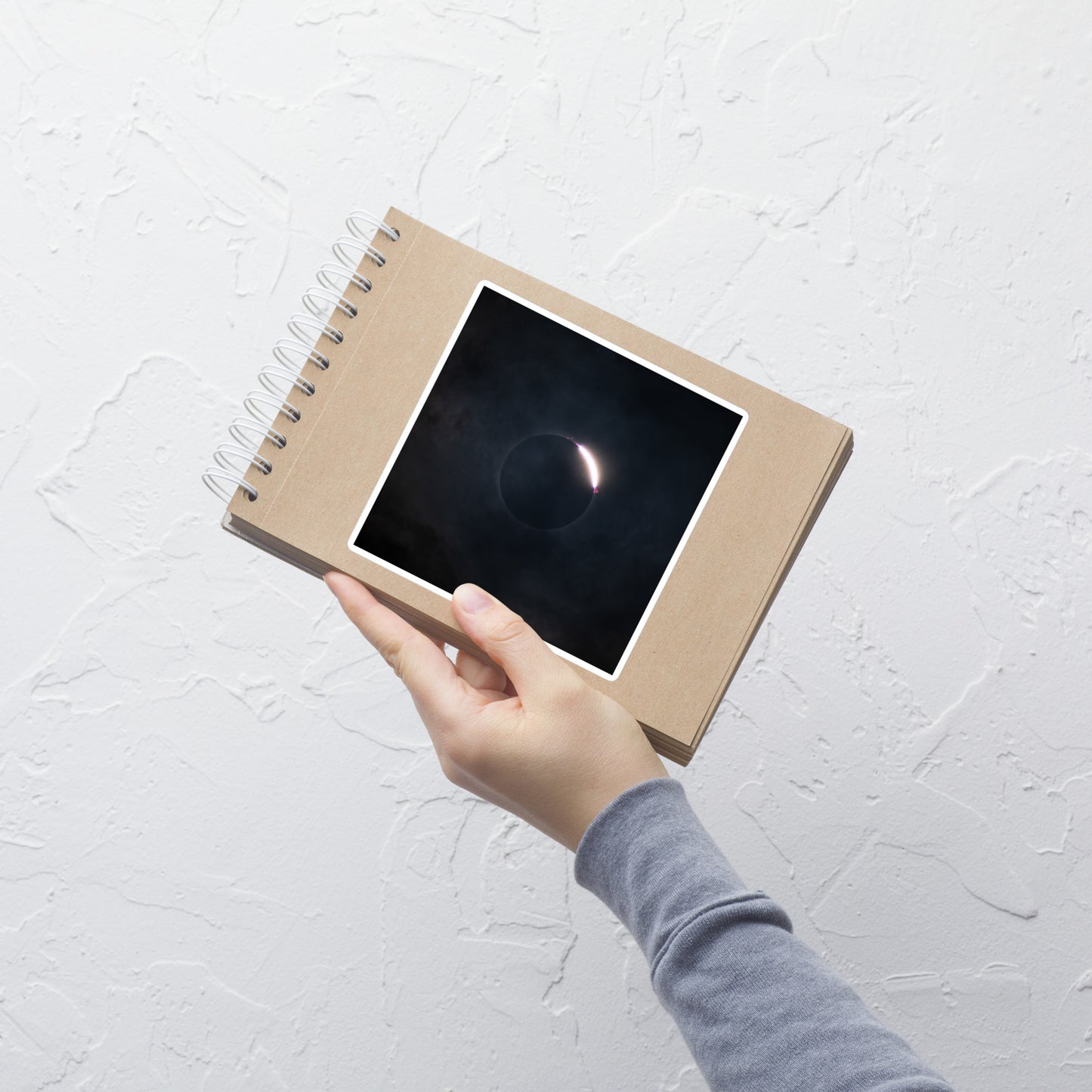 2024 Solar Eclipse Diamond Ring Sticker - Adorn Your Space with Celestial Beauty 🌞
