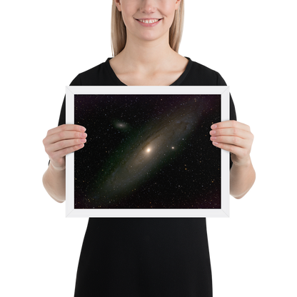 Andromeda Galaxy Unveiled: Your Cosmic Window in a Framed Print