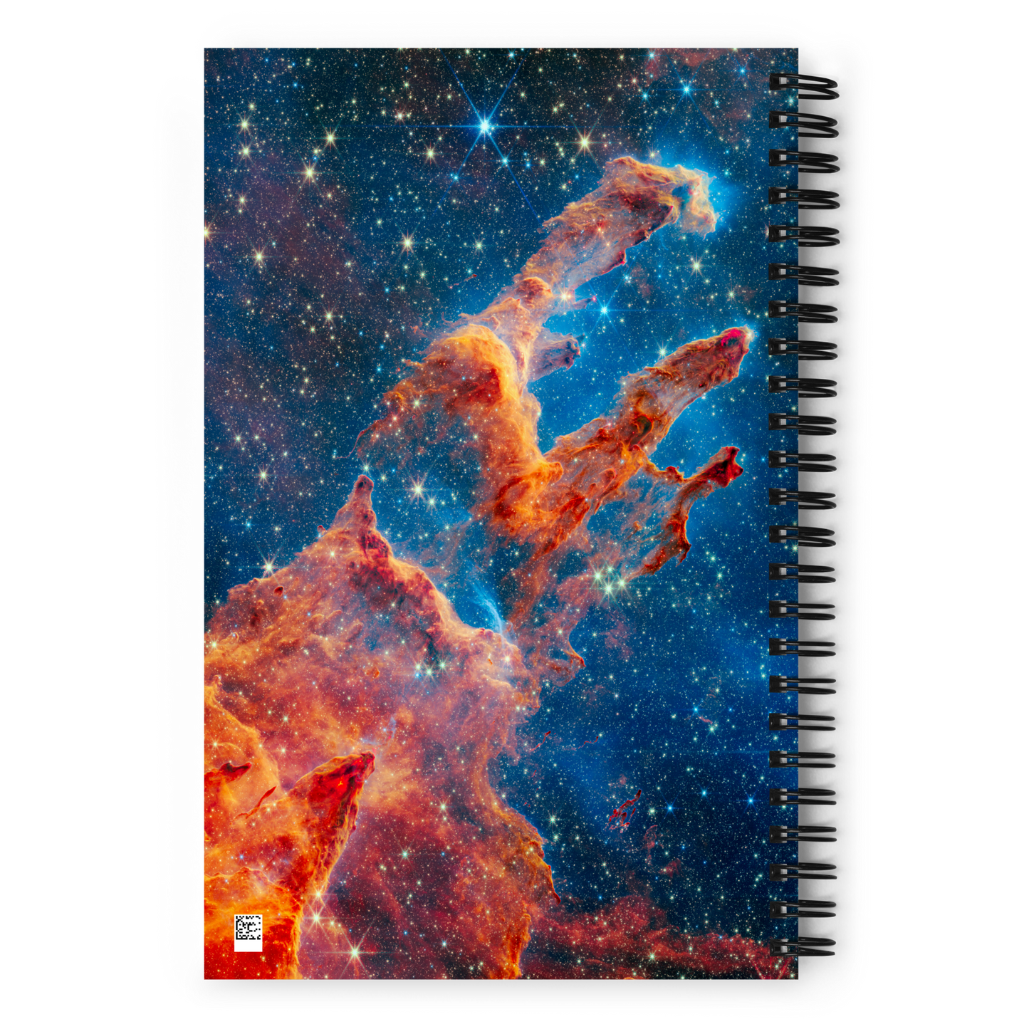 Galactic Harmony Spiral Notebook - Pillars of Creation Edition