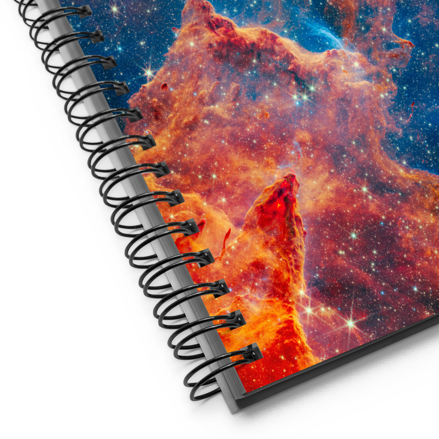 Galactic Harmony Spiral Notebook - Pillars of Creation Edition