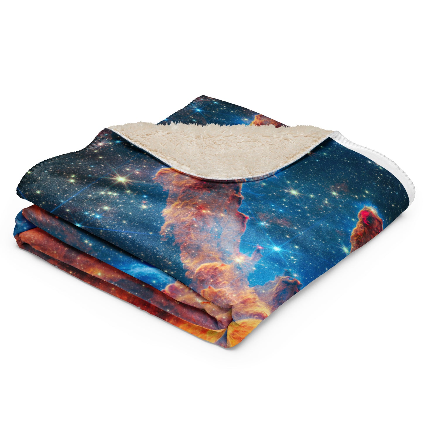 Galactic Blanket: James Webb Space Telescope Art: Pillars of Creation