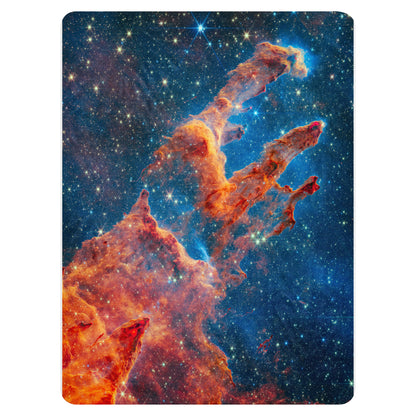 Galactic Blanket: James Webb Space Telescope Art: Pillars of Creation