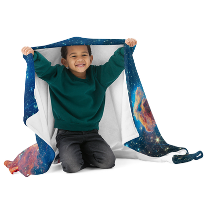 Pillars of Creation Cuddle Blanket: Where Stars Are Born