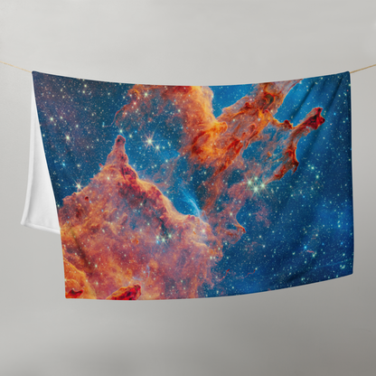 Pillars of Creation Cuddle Blanket: Where Stars Are Born