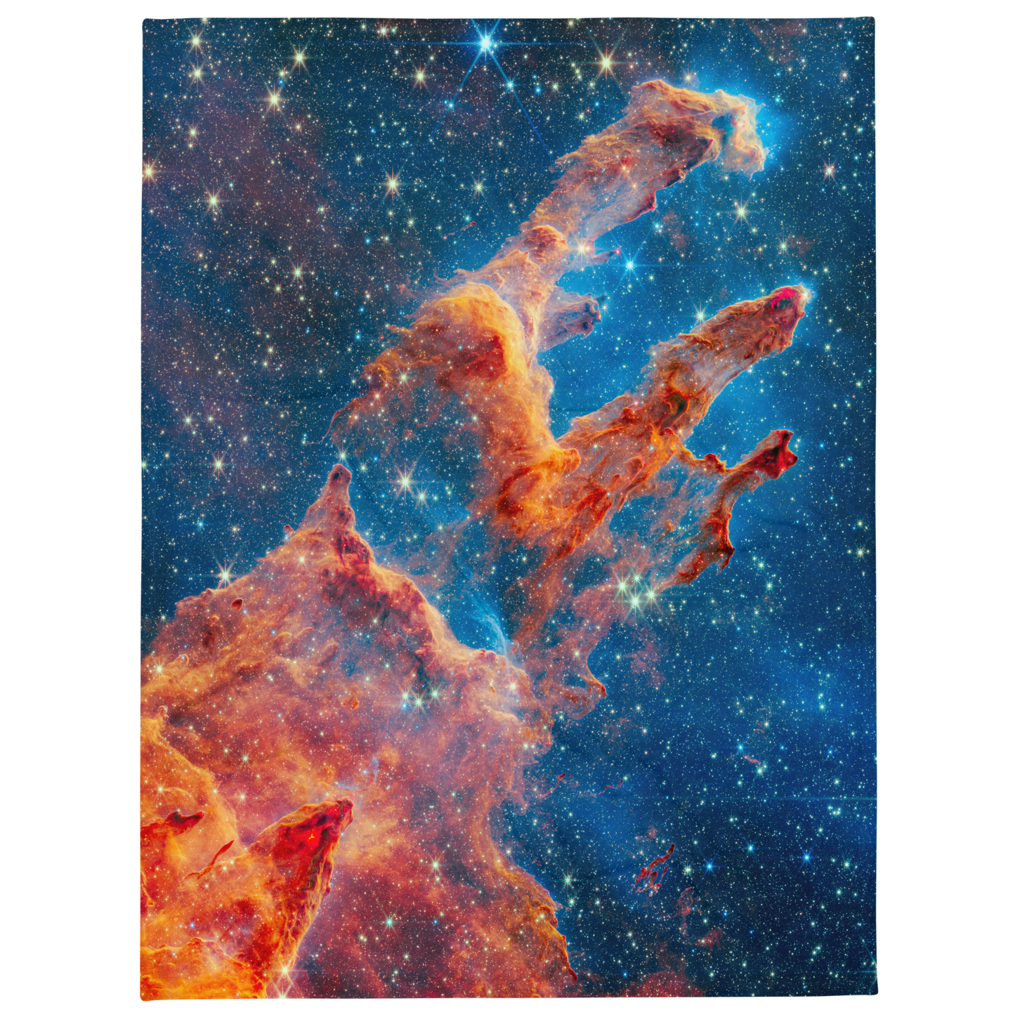 Pillars of Creation Cuddle Blanket: Where Stars Are Born