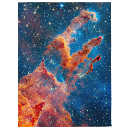 Pillars of Creation Cuddle Blanket: Where Stars Are Born