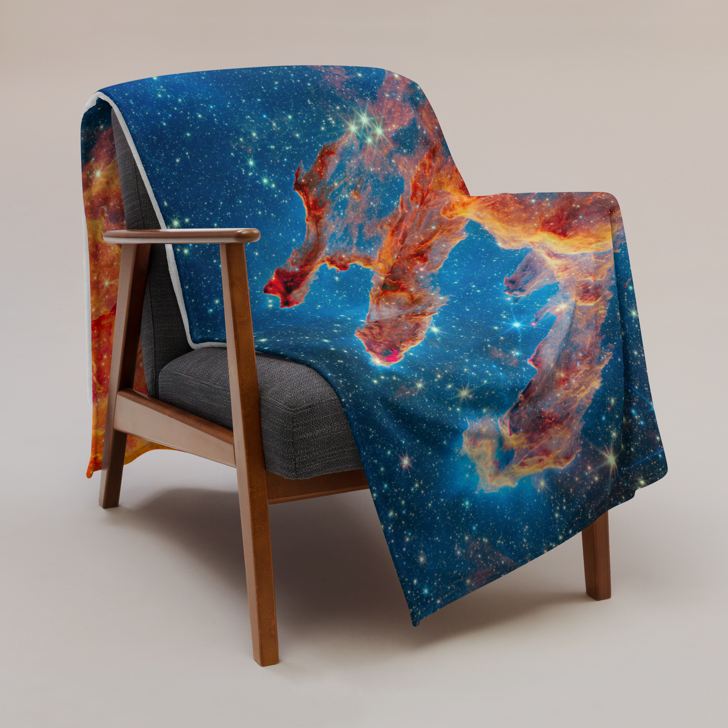 Pillars of Creation Cuddle Blanket: Where Stars Are Born
