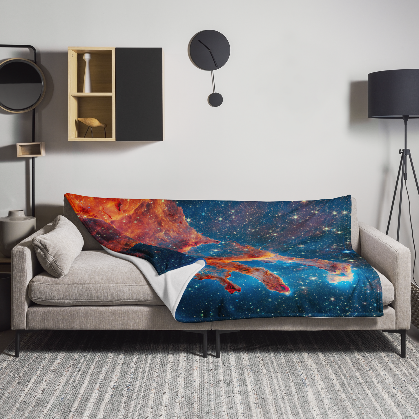 Pillars of Creation Cuddle Blanket: Where Stars Are Born