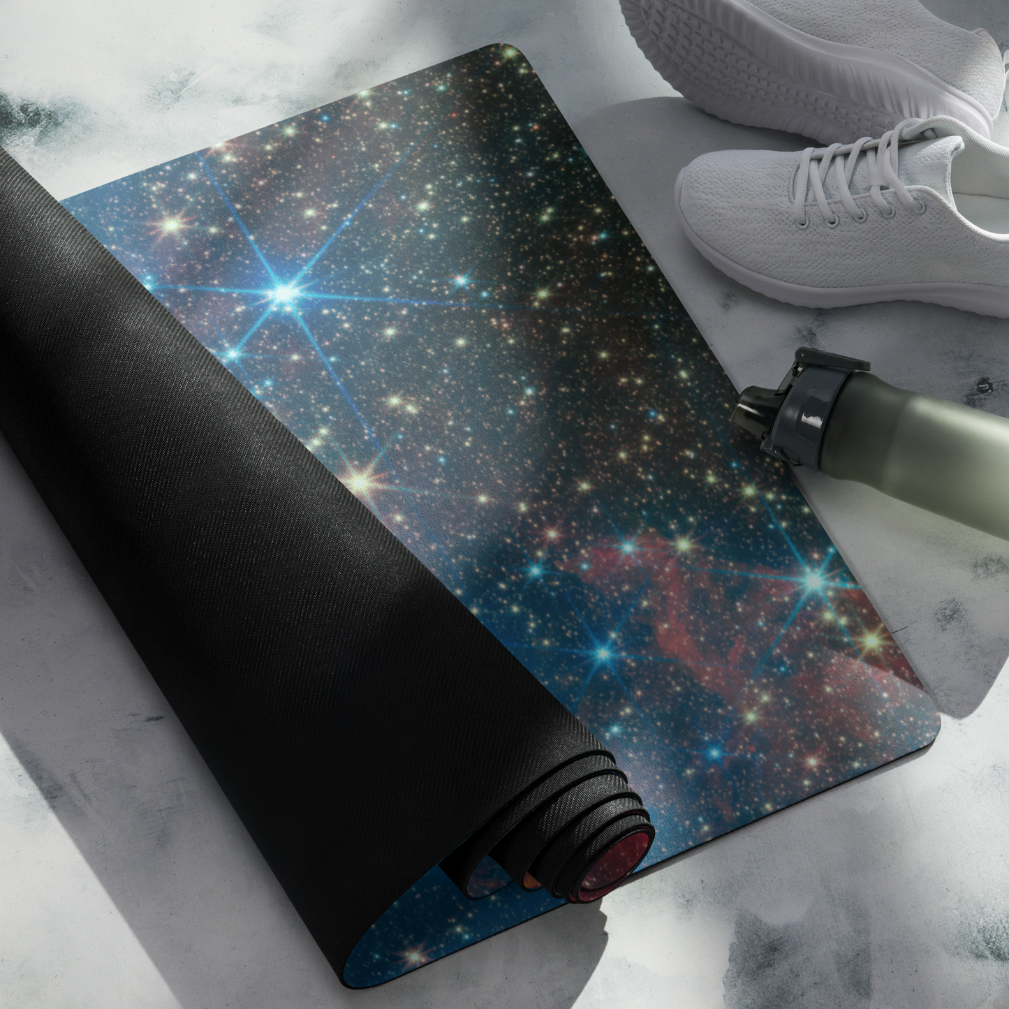 Cosmic Serenity Yoga Mat - Pillars of Creation Edition