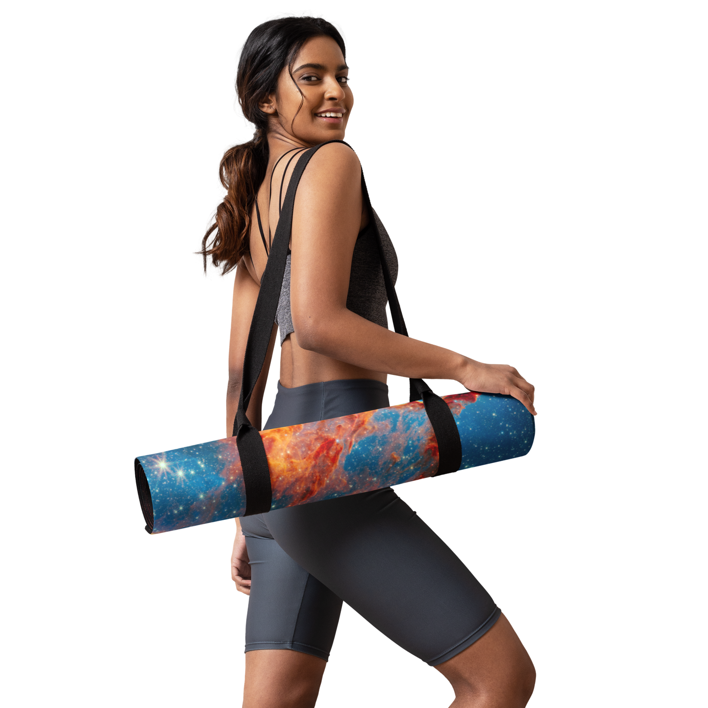 Cosmic Serenity Yoga Mat - Pillars of Creation Edition