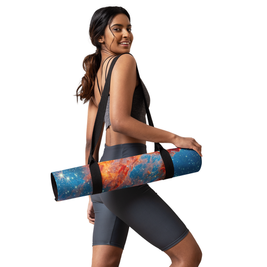 Cosmic Serenity Yoga Mat - Pillars of Creation Edition