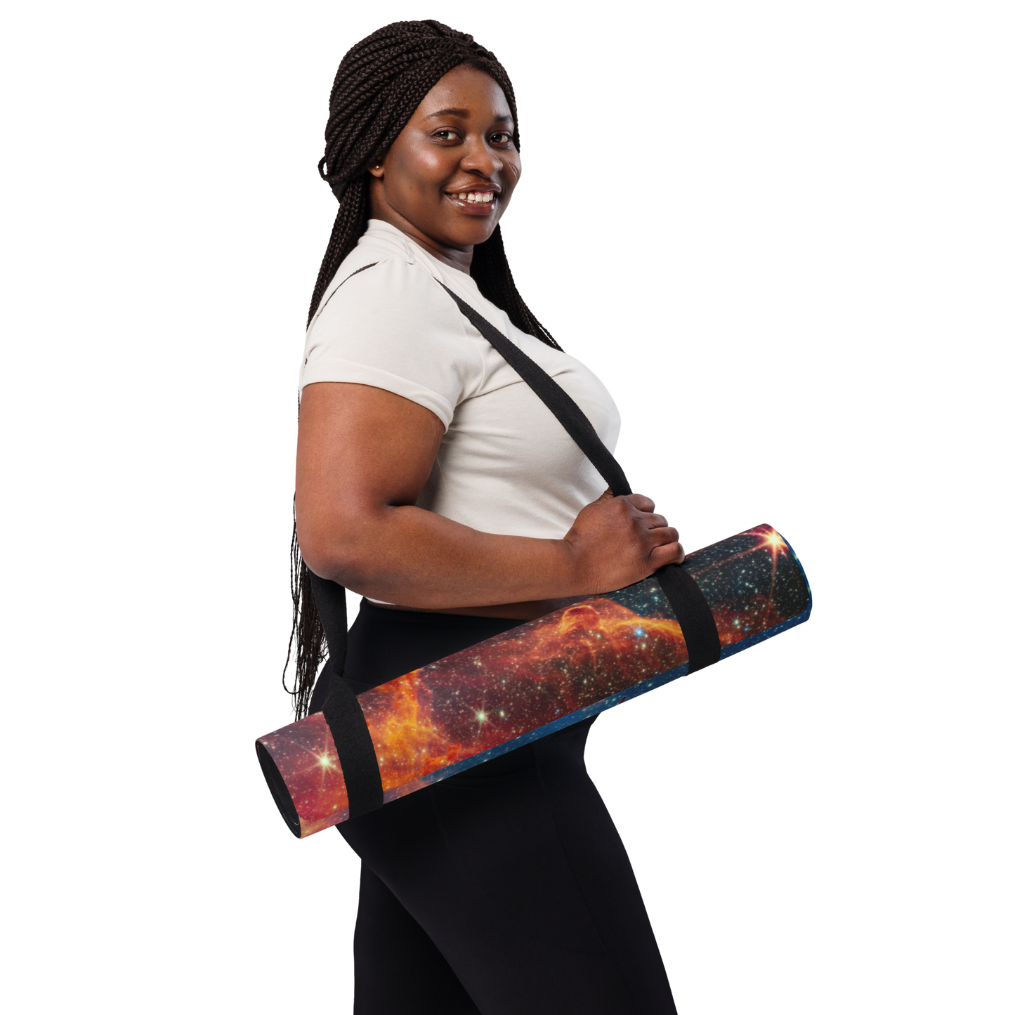 Cosmic Serenity Yoga Mat - Pillars of Creation Edition