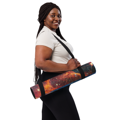 Cosmic Serenity Yoga Mat - Pillars of Creation Edition