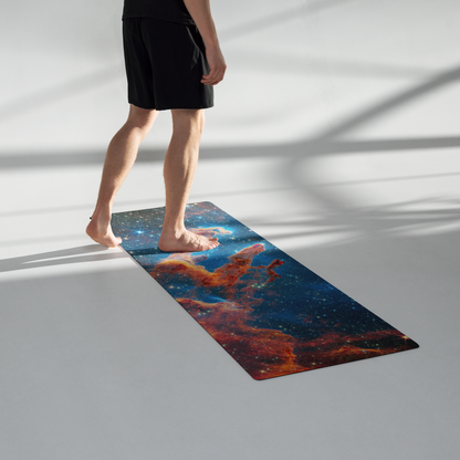 Cosmic Serenity Yoga Mat - Pillars of Creation Edition