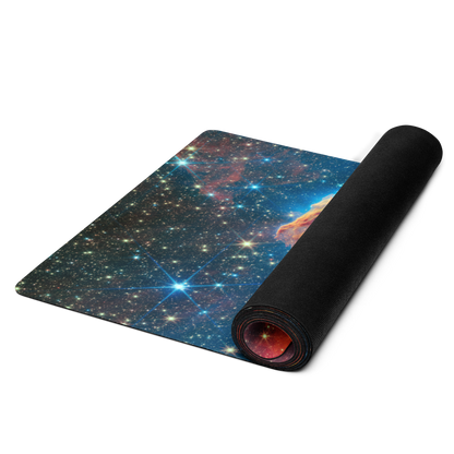 Cosmic Serenity Yoga Mat - Pillars of Creation Edition