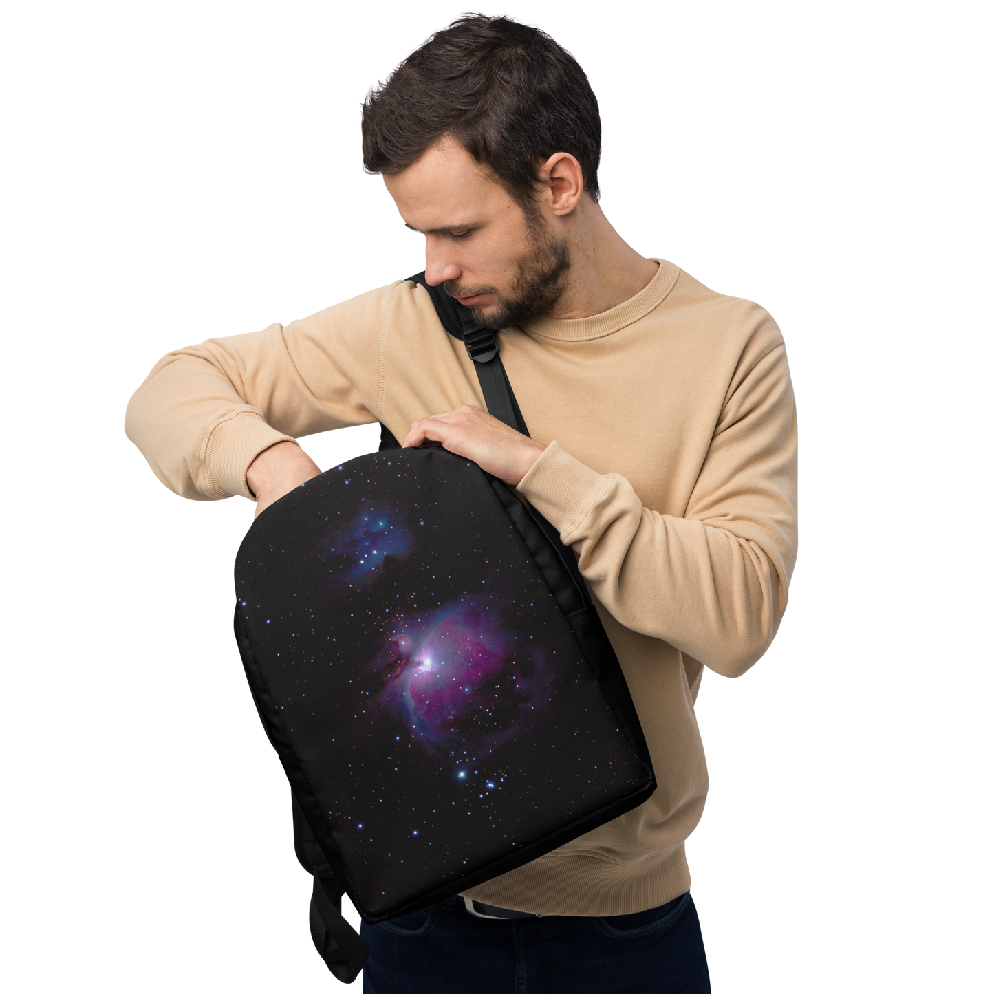 Orion Nebula Astrophotography Minimalist Backpack