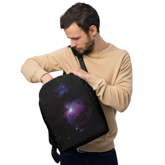 Orion Nebula Astrophotography Minimalist Backpack