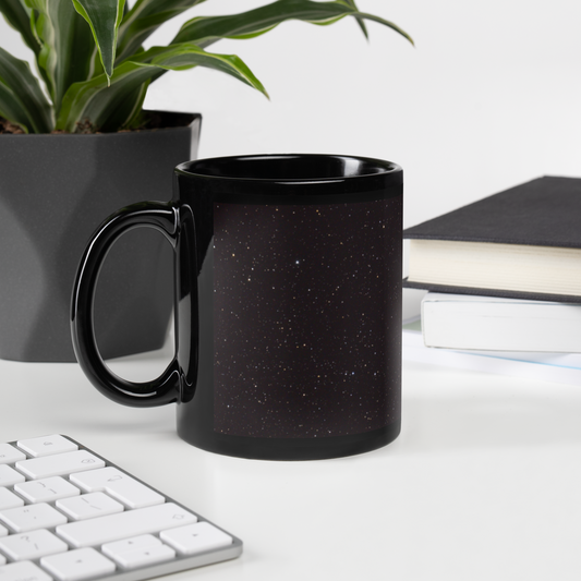 Betelgeuse Astrophotography Black Glossy Mug