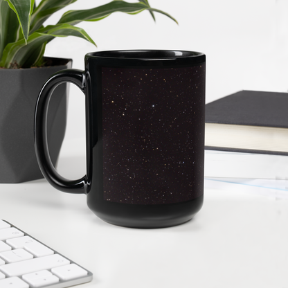 Betelgeuse Astrophotography Black Glossy Mug