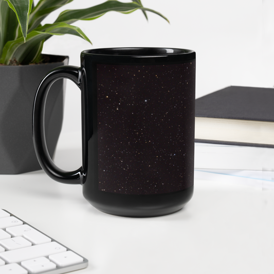Betelgeuse Astrophotography Black Glossy Mug