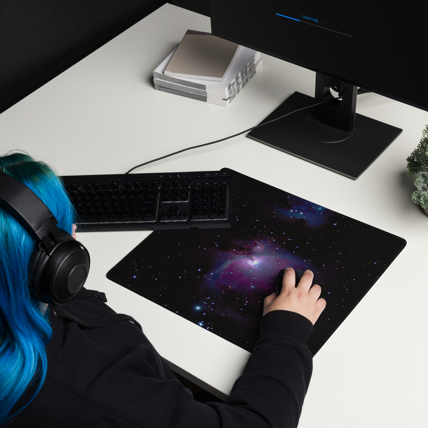 Orion Nebula Astrophotography Gaming Mouse Pad